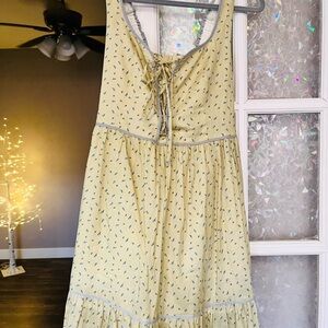 Christy Dawn Adele Yellow Floral Maxi Dress